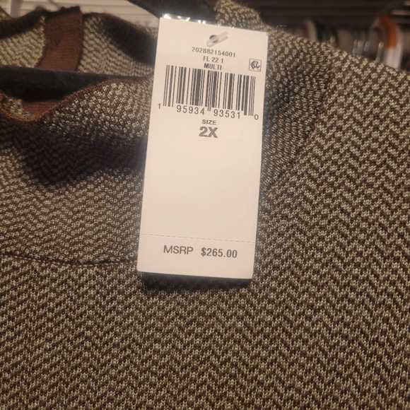 Ralph Lauren Green Tweed Dress | Size 2X - NWT - Picture 7 of 7